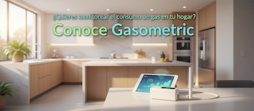 ¿Quieres monitorear el consumo de gas en tu hogar? Conoce Gasometric